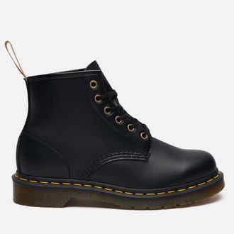 Ботинки Dr. Martens 101 Vegan Felix Rub-Off черные