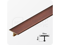 Порог Т-образный латунный NEEXY PVL34-05 актик медь светлая