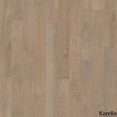Паркетная доска Karelia Дуб 4 Story 138 Misty Grey 1-полосная матовый лак 2G с фаской толщина 14 мм 1.23 м2