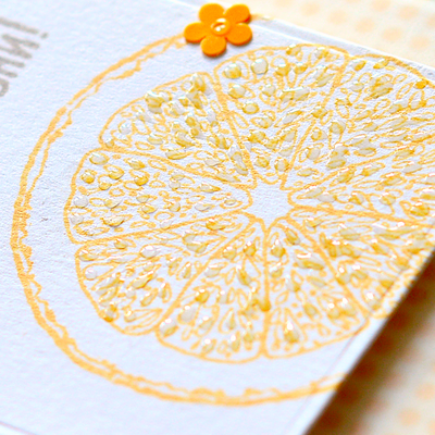 ФП штамп &quot;Апельсин&quot;