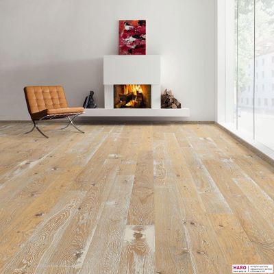 Паркетная доска Haro Дуб Ательер Саваж Ретро 531764 1-пол масло