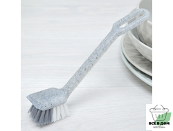 Щетка для посуды "Grenada" (гранит светло-серый)