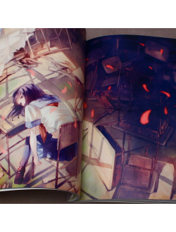 Оригинальный Арт Бук School Girls Illustrations - Japan Art Book