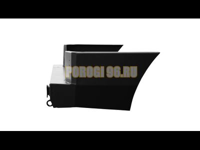 Задний силовой бампер серии Туризм на УАЗ Патриот 2005- (03.111.51)