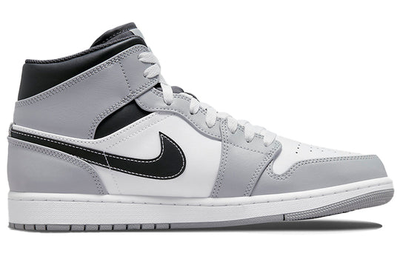оригинальные мужские кроссовки Nike Air Jordan 1 Mid 'Light Smoke Grey' 554724-078