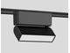 Светильник светодиодный трековый для шинопровода Magnetic Ultra Slim GV 1479 BK черный IP20 5W 4200K 48V 122*26*80