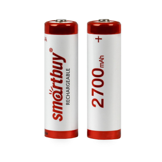 Аккумулятор Smartbuy 2700mAh AA/2BL NiMh 2шт/бл (SBBR-2A02BL2700)