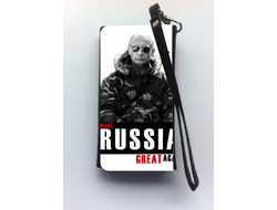 Универсальный чехол на телефон Путин, Россия №24