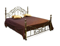 Кровать металлическая VICTORIA 180x200 см Античная медь