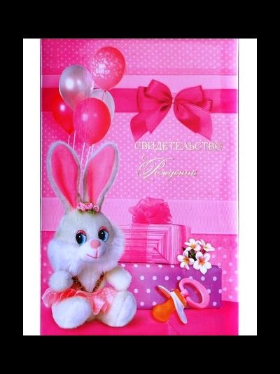 Папка А4 "Свидетельство о рождении"
