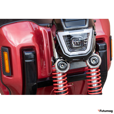 Грузовой электротрицикл Rutrike Антей PRO 1500 красный