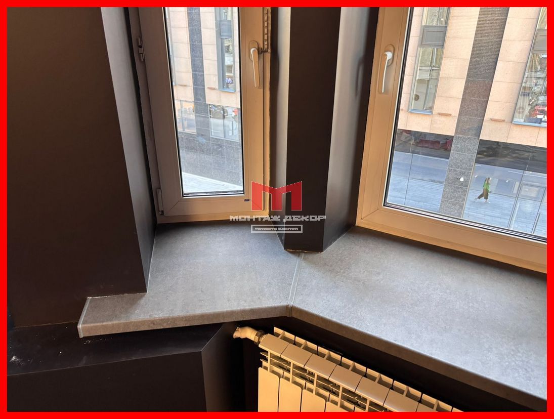 Как оклеить подоконник плёнкой