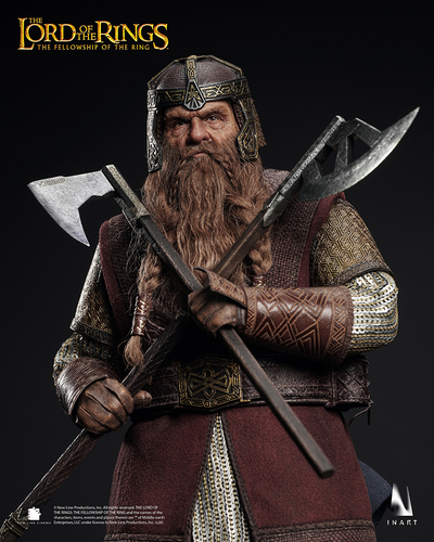 ПРЕДЗАКАЗ - Гимли (Властелин Колец, Lord of the Rings) - Коллекционная ФИГУРКА 1/6 Scale The Lord of the Rings: The Fellowship of the Ring Gimli (AgA033) - INART ?ЦЕНА: 58500 РУБ.?