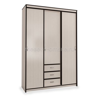 Шкаф-купе Карина 1,5 с зеркалом