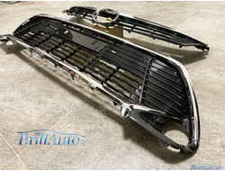 Решетка радиатора Camry 55 в стиле Exclusive 2 шт