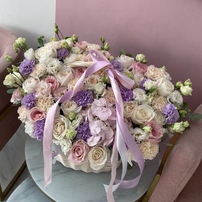 КОРЗИНА МИКС ЦВЕТОВ №29