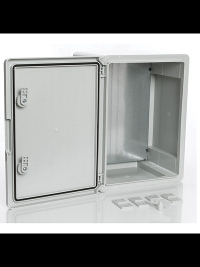 CamBox PP3005 Шкаф пластиковый с монтажной панелью, 300х400х220, непрозрачная дверца, IP65