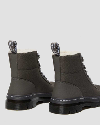 Зимние ботинки Dr. Martens COMBS EXTRA серые мужские