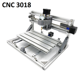 Фрезерный станок CNC 3018 с рабочим столом 30х18 см