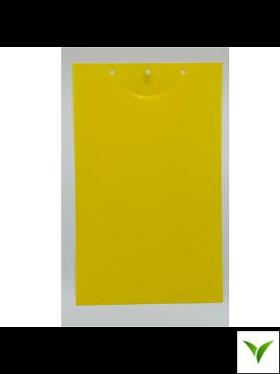 Клеевая пластина желтая