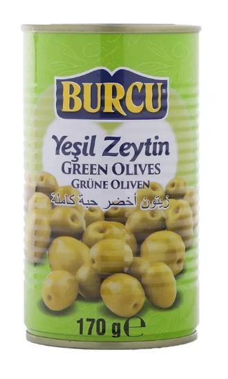 Оливки BURCU с КОСТОЧКой, 140 ГР