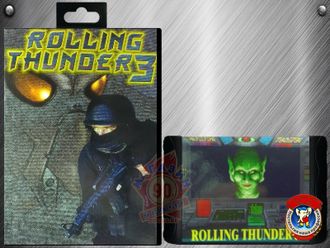 Rolling Thunder 3, Игра для Сега (Sega Game)