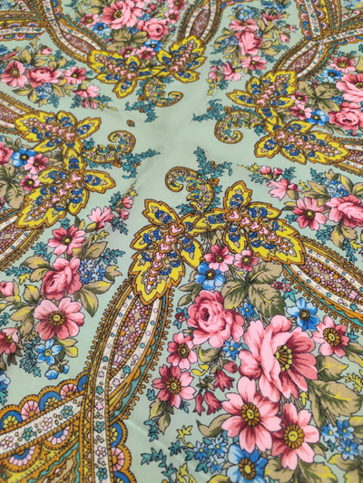 Павловопосадский платок Вечерок 685-12