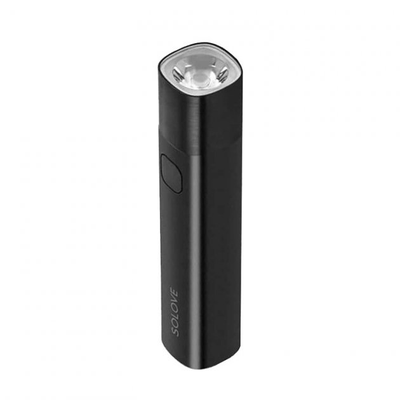 Фонарик Xiaomi Solove X3s (Type-C) Portable Flashlight Power Bank 3000 mAh Black