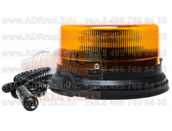 МАЯК ИМПУЛЬСНЫЙ СВЕТОДИОДНЫЙ НИЗКОПРОФИЛЬНЫЙ 12-24В (на магните, РФ)