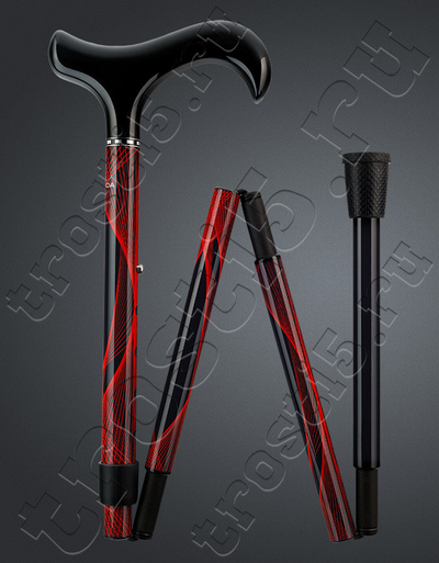 Складная Трость "Вюрцбург RED"