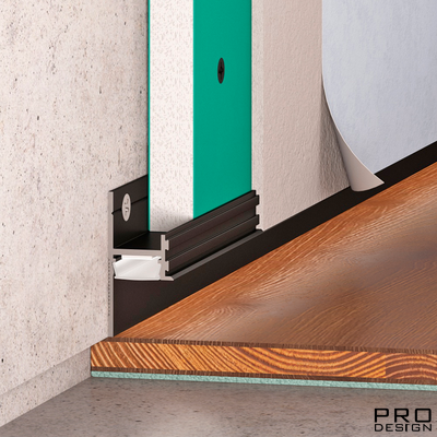 Теневой плинтус Pro Design Mini 3213 Черный