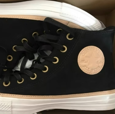 Купить в Москве черные нубуковые Кеды Converse Vachetta 165919C