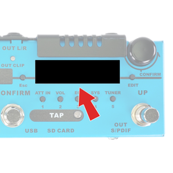 OLED дисплей прибора AMT Pangaea CP-100FX (CP-100FX-S)