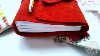 мягкий блокнот из замши, софт бук, блокнот в подарок, блокнот под сумочку