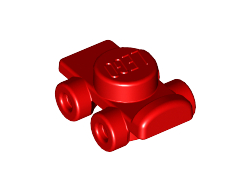 Minifigure Footgear Roller Skate, Red (11253 / 6177500)