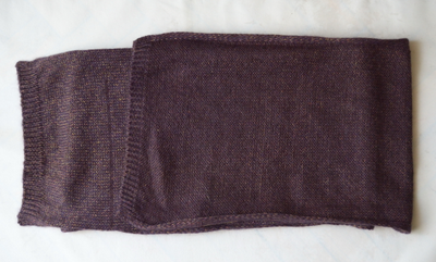 Vizio вязаный шарф италия сливового цвета