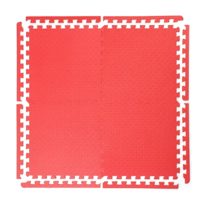 Будо-мат(мягкий пол спорт) 50х50 см. с креплением ласточкин хвост, с кромками, 1м2