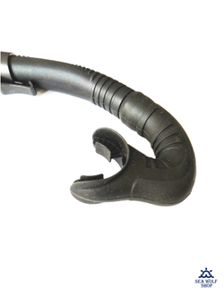 Трубка для дайвинга Sea Wolf матовая рифленая