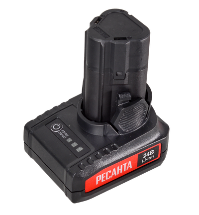 Дрель-шуруповерт аккумуляторная ДА-24-2ЛК Ресанта  [58961]