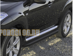 Пороги на Peugeot  4007 (2007-2012-…) Black-Premium