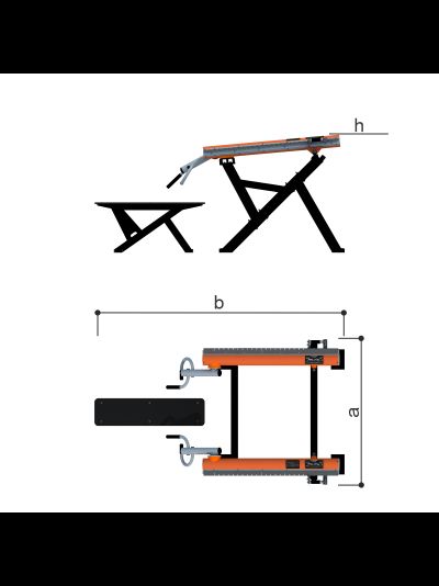 Уличный тренажер "Жим лежа" Romana 211.03.00