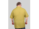 Классическая рубашка для мужчин большого размера арт. 11772-343 (цвет горчичный)  Размеры 60-86