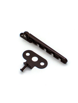 030-Ограничитель открывания металл   5-ти позиц. Коричневые  Артикул: 9875211166