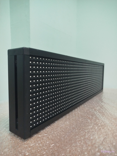 Бегущая строка в автомобиль 12/24v RGB 19*67см