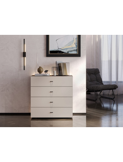 Гиза комод 4 ящ. Меланж/Венге