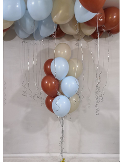 Фонтан из 10шаров и 20шаров под потолок