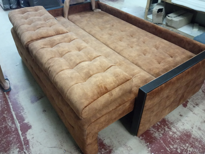 Диван -кровать "Акцент" коричневый (НМ)