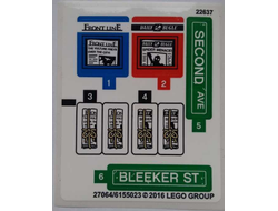 Sticker Sheet for Set 76058 - International Version - 27064/6155023, n/a (76058stk01a)