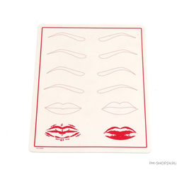 Тренировочный коврик Брови/Губы