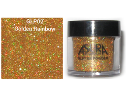 Глиттеры рассыпчатые AsurA cosmetics 02 Golden Rainbow